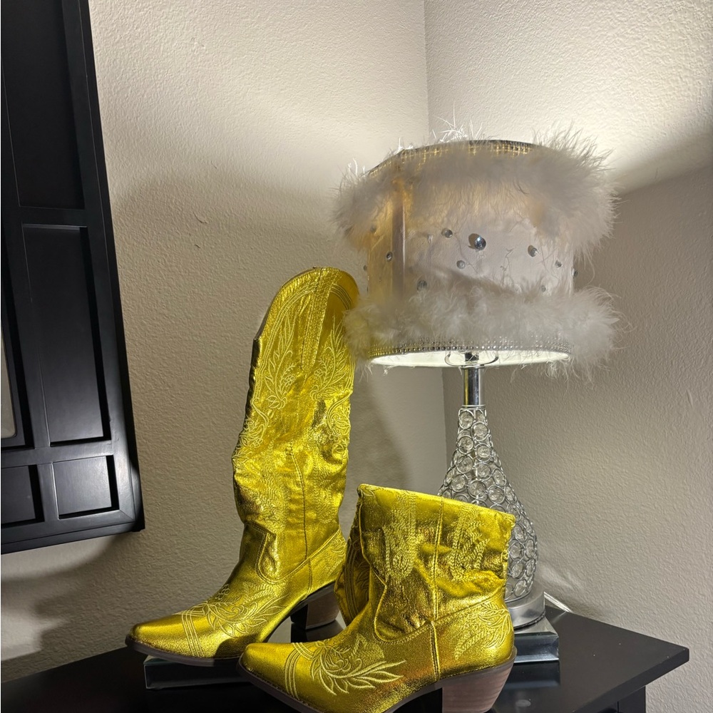 Shiny Western Boots
